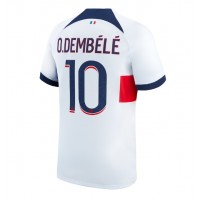 Moški Nogometni dresi Paris Saint-Germain Ousmane Dembele #10 Gostujoči 2023-24 Kratek Rokav